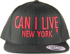 CAN I LIVE Snapback Red Letter Adjustable
