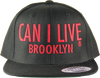 CAN I LIVE Brooklyn Snap/Back Red Letter Adjustable